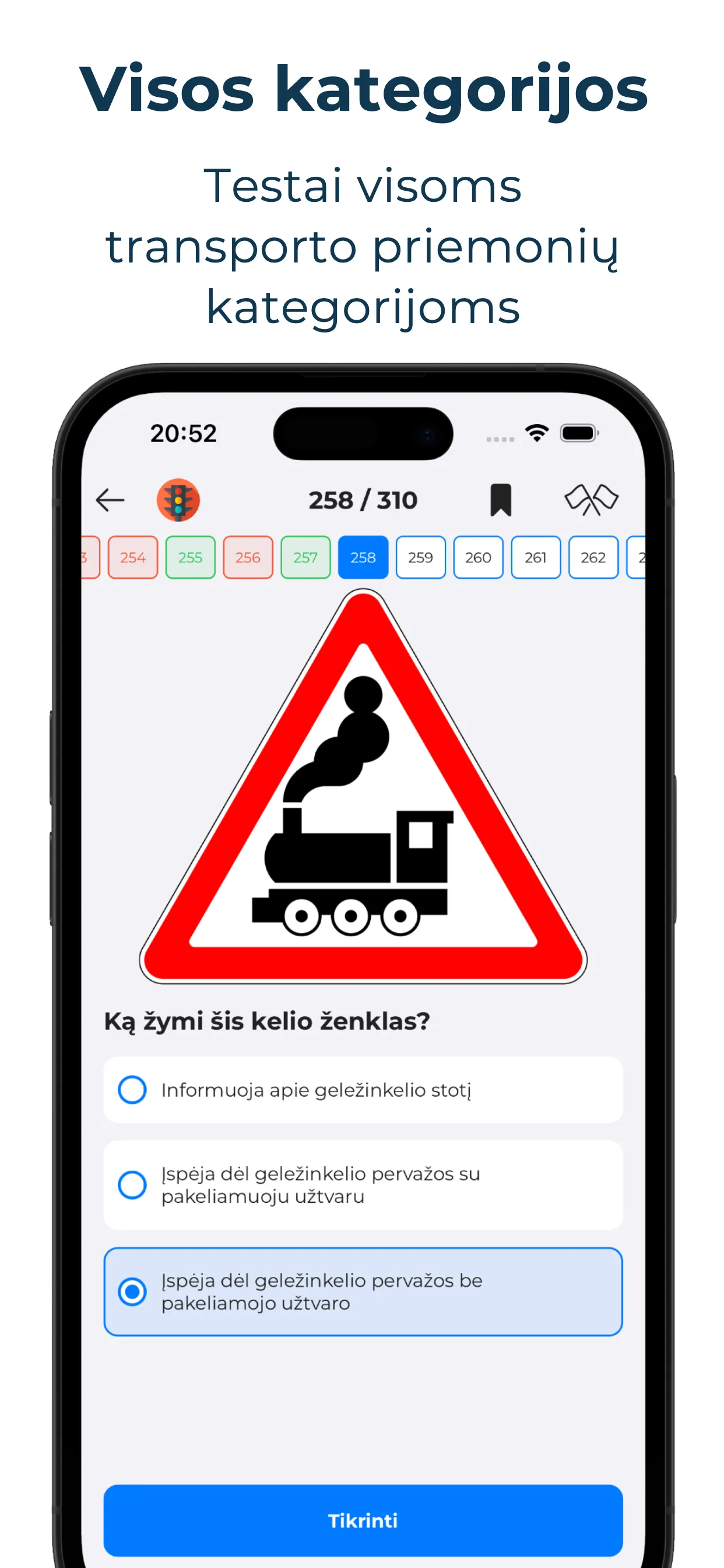 Autostart KET mokymosi programa — telefono ekrano vaizdas 1