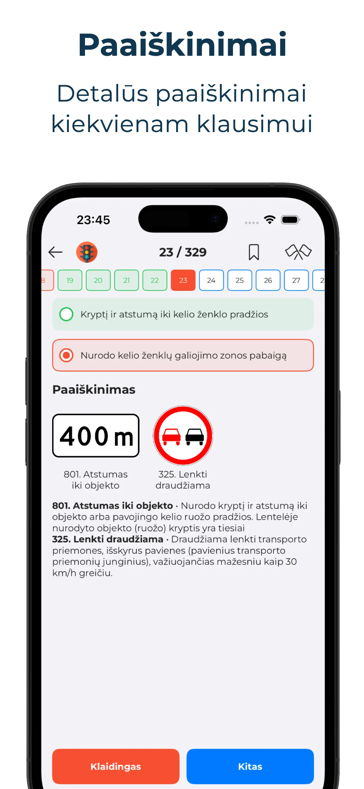 Autostart KET mokymosi programa — telefono ekrano vaizdas 2